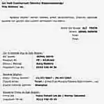 Çin Vizesi Başvuru Dilekçesi