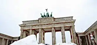 Almanya’nın başkenti Berlin’de kış