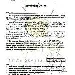 Ligarba Turizm Çin Öğrenci Vizesi Okul Kabul Mektubu