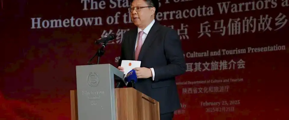 İstanbul’da Çin’in Shaanxi eyaleti ile Türkiye arasındaki turizmi geliştirmek amacıyla seminer düzenlendi